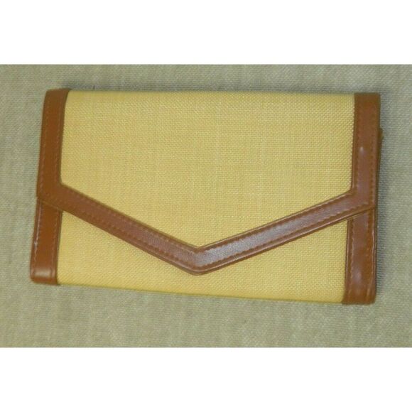 Vintage Mr. Ralph Clutch Purse Brown Straw Made In British Hong Kong - Picture 6 of 6